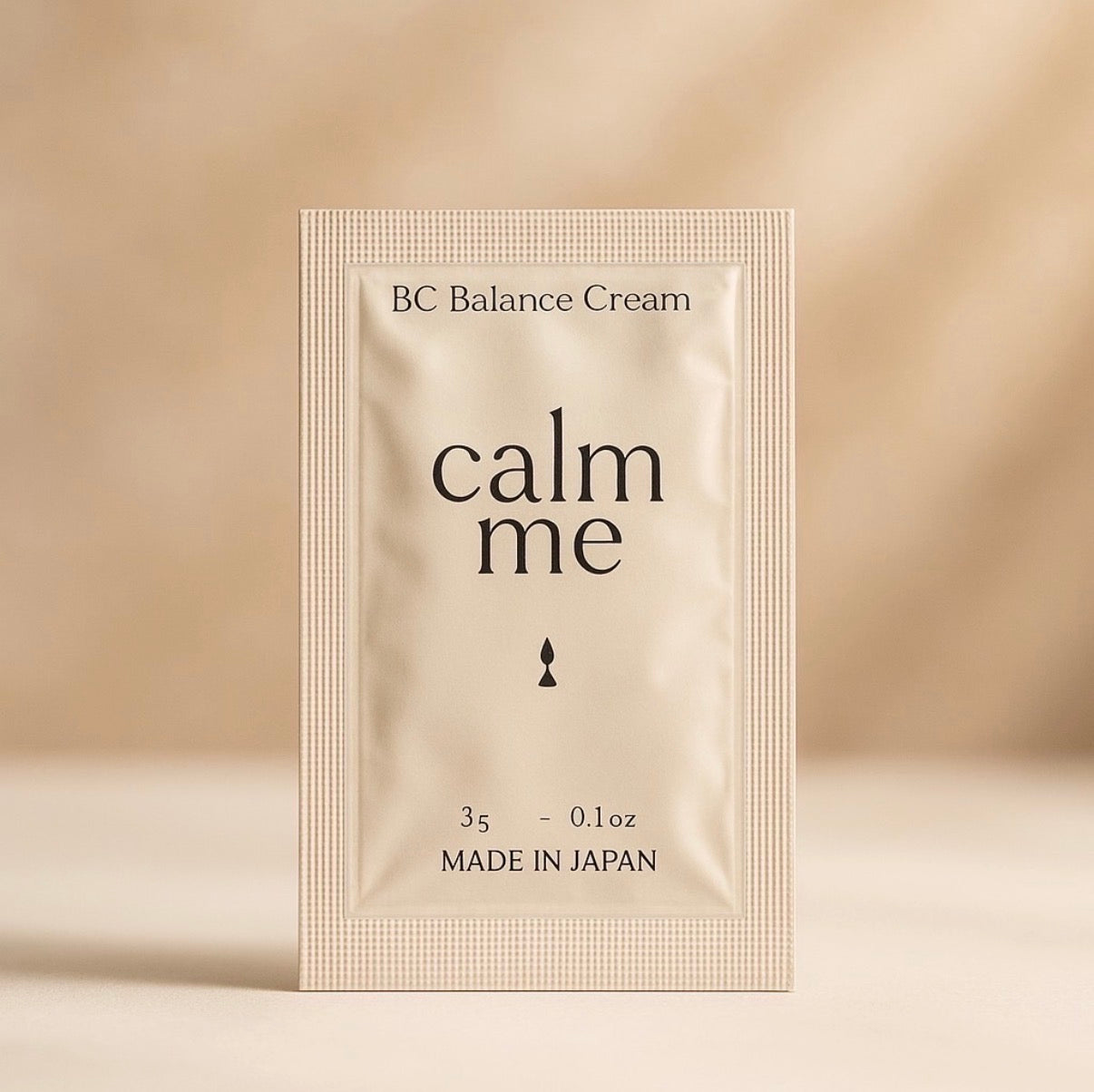 敏感肌・乾燥ケア】calm me（カームミー）BCバランスクリーム サンプルパウチ　3g セラミド配合 高保湿・低刺激【日本製】